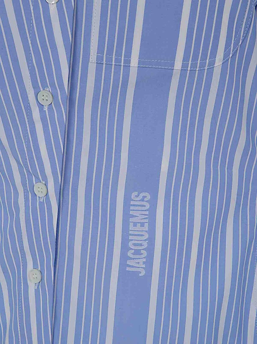 Jacquemus Vertical Striped Long-Sleeved Jacquemus Shirt