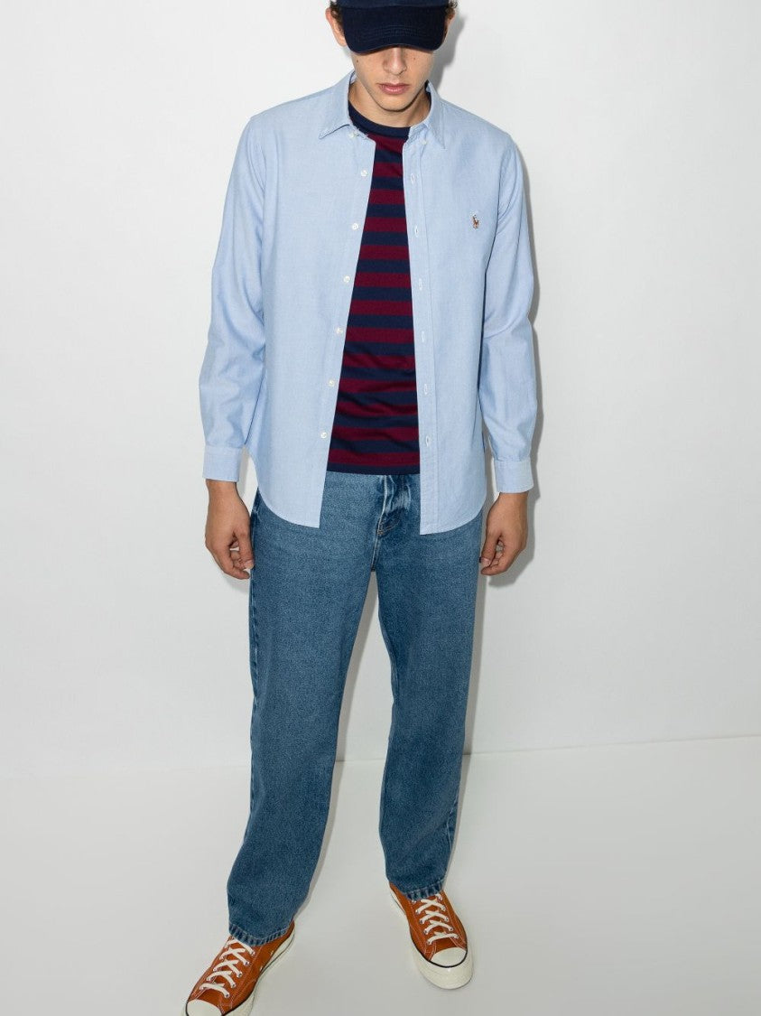 Polo Ralph Lauren Light Blue Sport Shirt Tailored Shirt