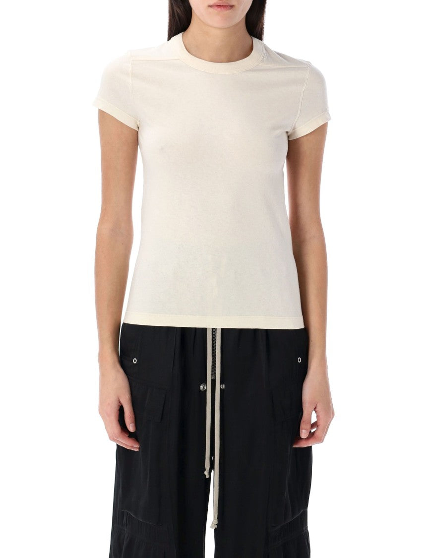 Rick Owens Beige Cropped Level T-Shirt