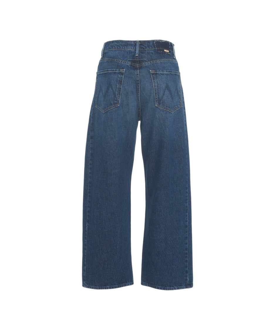 Mother High-Waist Wide Leg Trousers