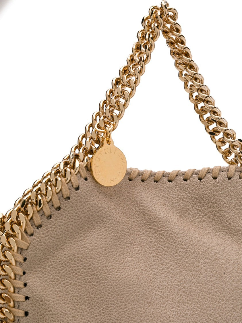 Stella Mccartney Soft-Structured Falabella Tiny Bag With Chain Trim