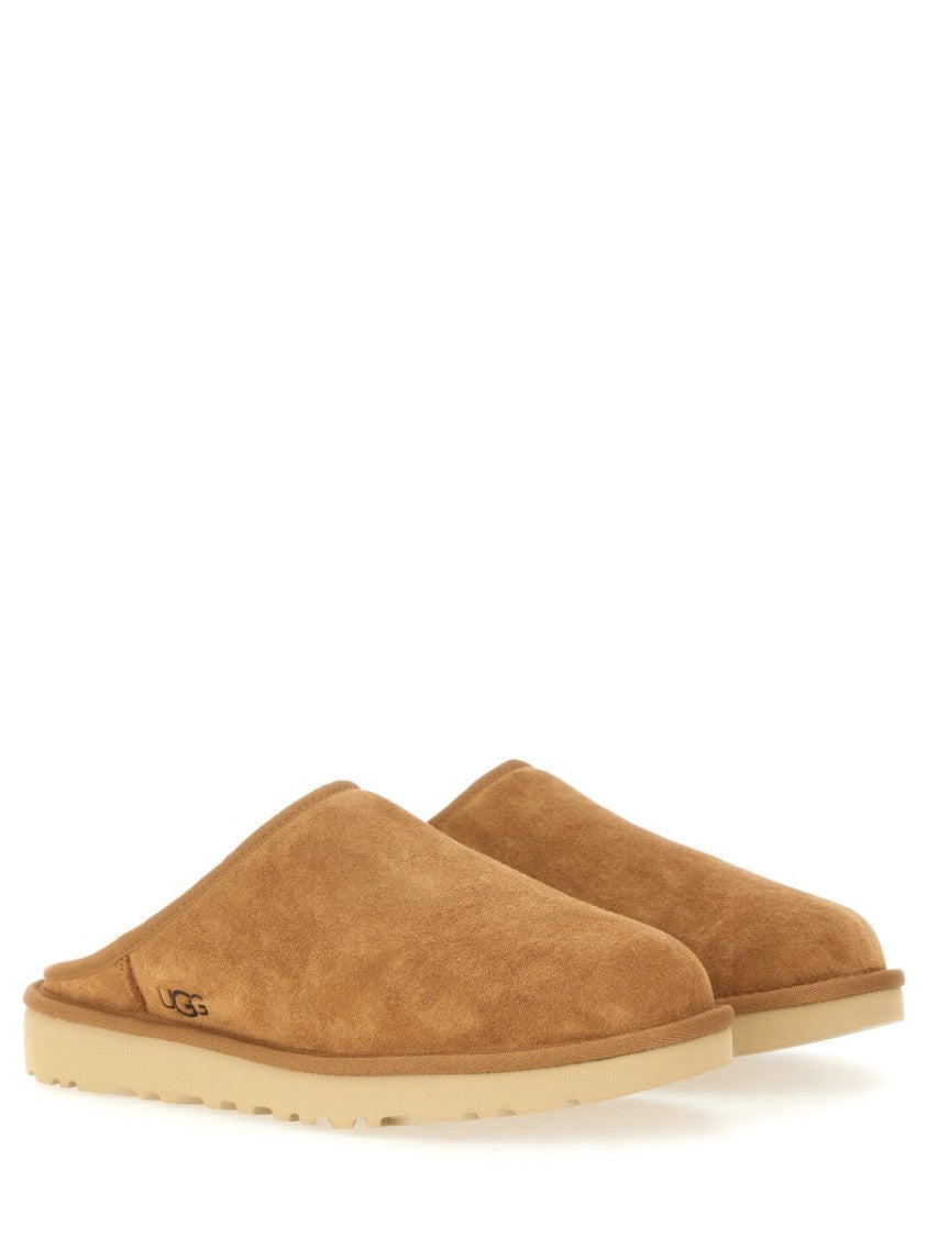 Ugg Classic Shearling-Lined Suede Loafers