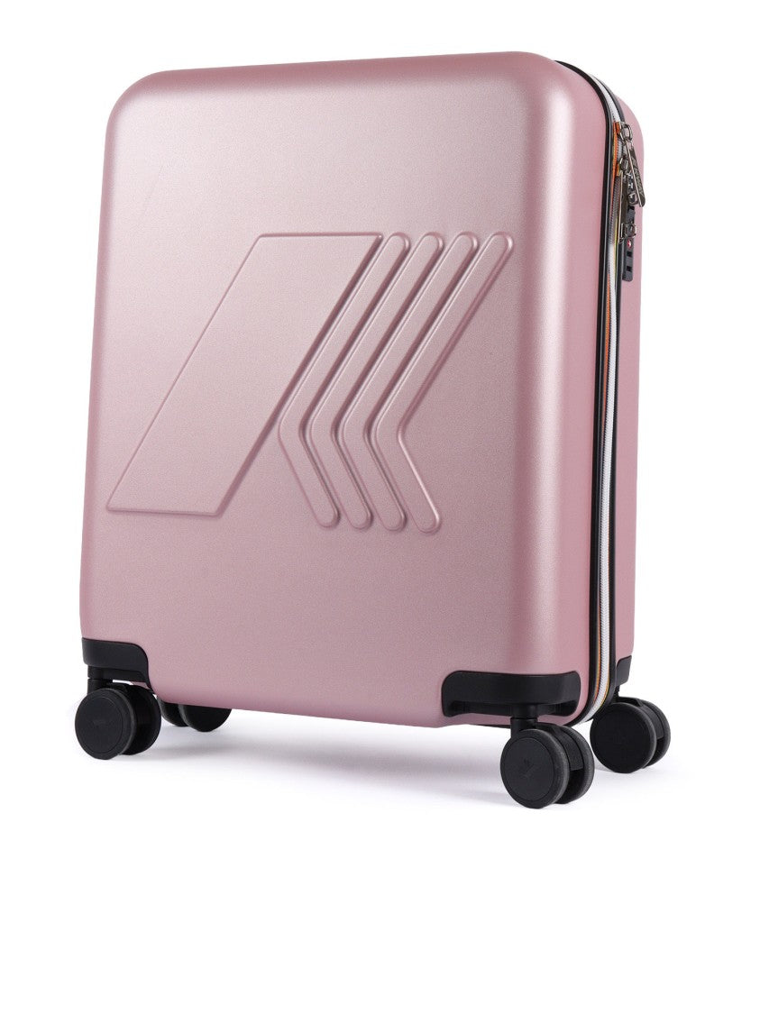 K-Way Hard-Shell Trolley Suitcase With Eudoxie Logo Detail