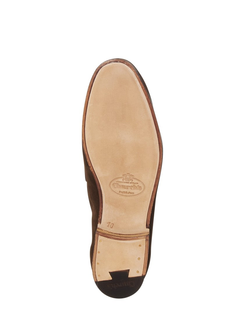 Church's Maltby Burnt-Colored Suede Penny Loafer