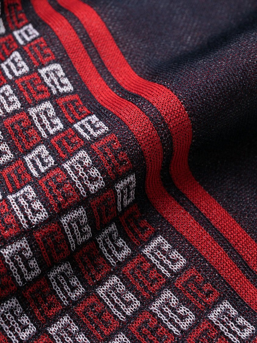 Balmain Monogram Check Knit Large Pant