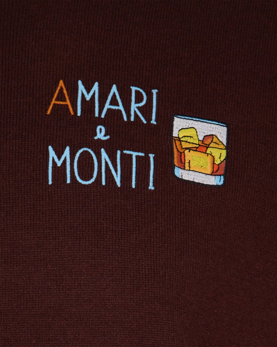Mc2 Saint Barth Amari E Monti Brown Jersey