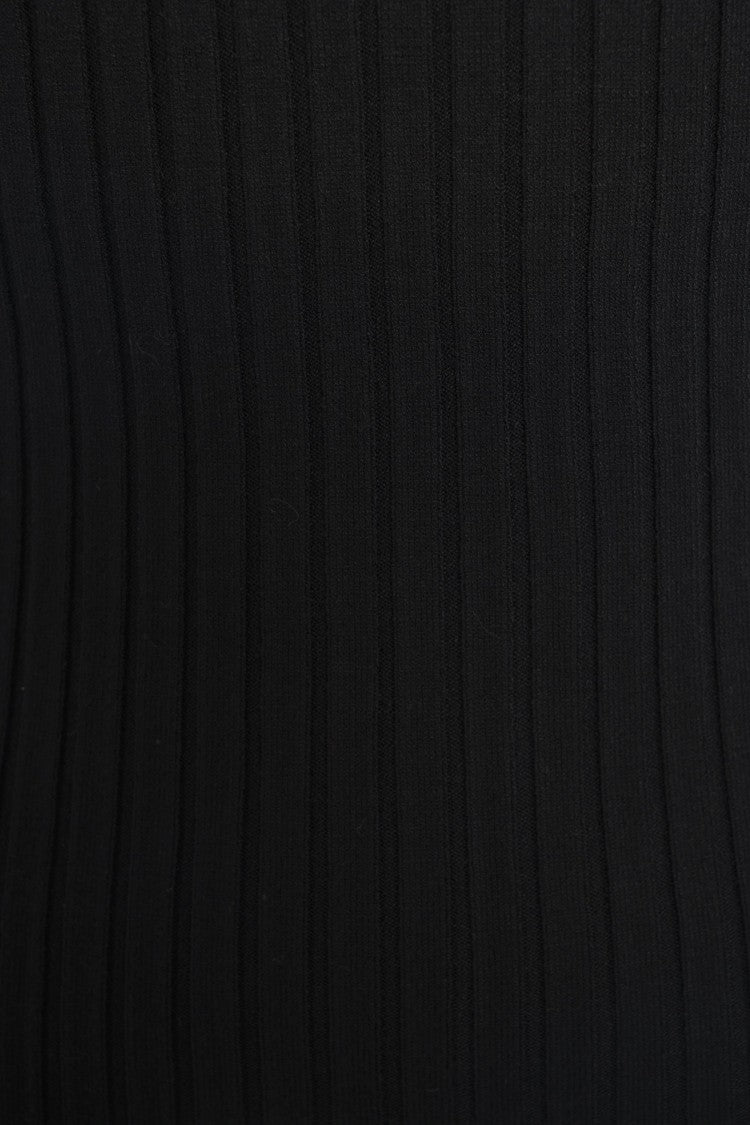 Kaos Slim-Fit Cut-Out Ribbed Knit Sweater