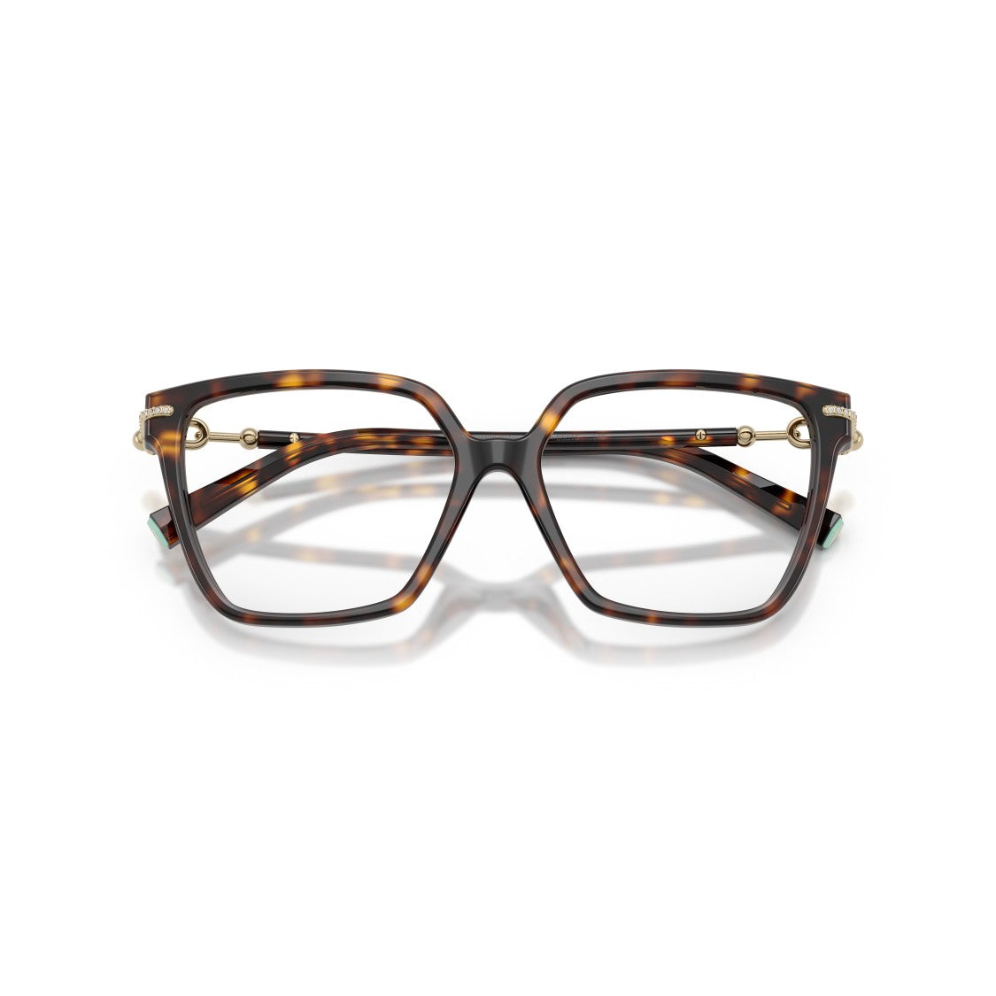 Tiffany & Co. 0Tf2290bu Bold Oversized Square Frame Tortoiseshell Eyeglasses