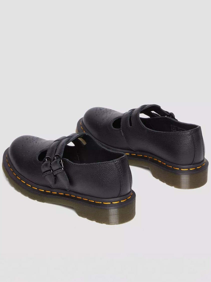 Dr. Martens 8065 Perforated Black Leather Mary Janes