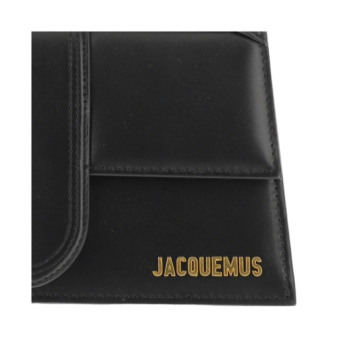 Jacquemus Structured Leather Handbag With Front Flap And Adjustable Strap