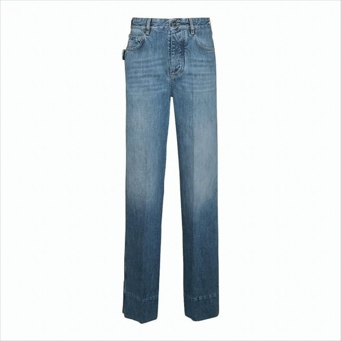 Bottega Veneta Straight-Leg Denim Pants