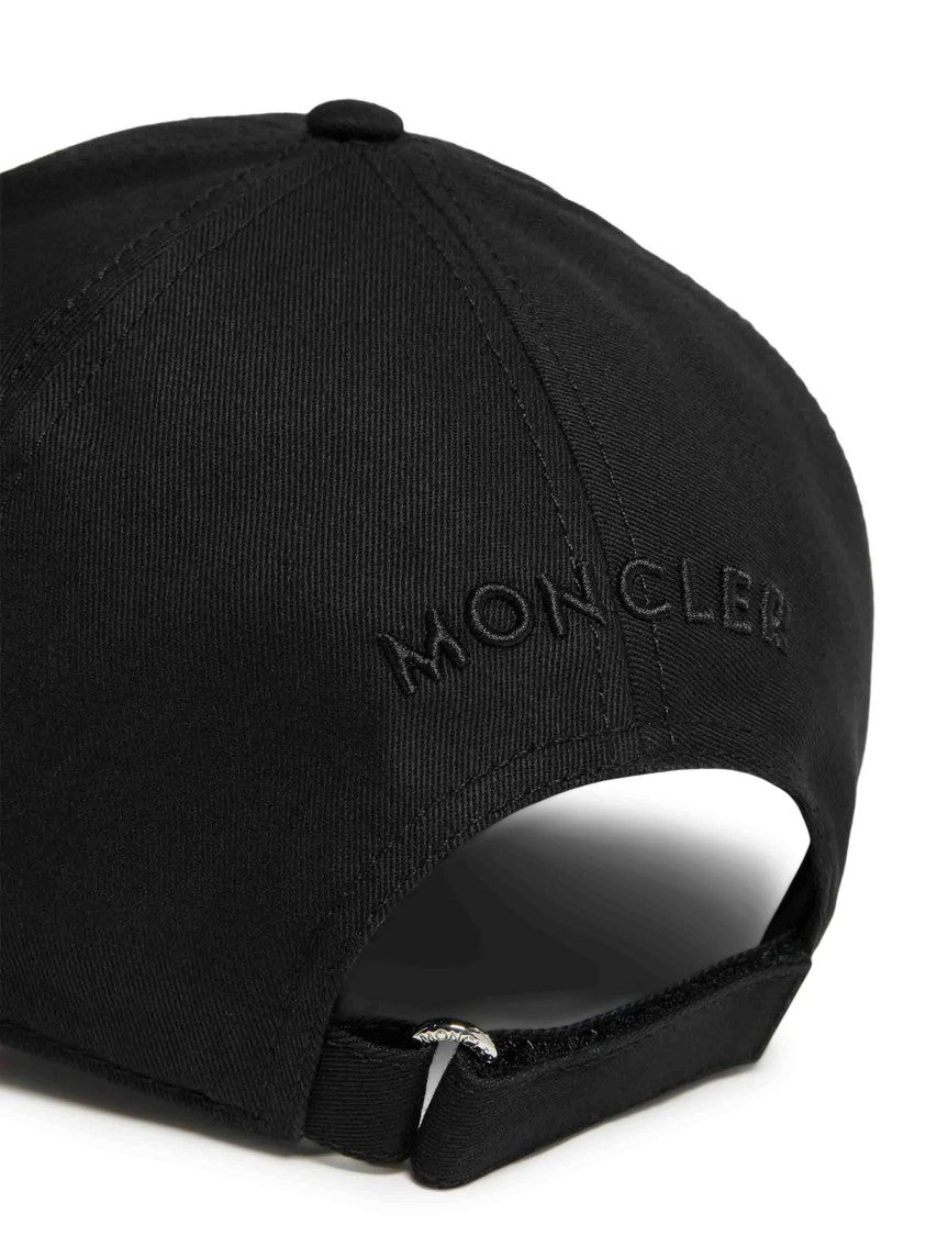 Moncler Curved Brim Embroidered Branding Baseball Cap