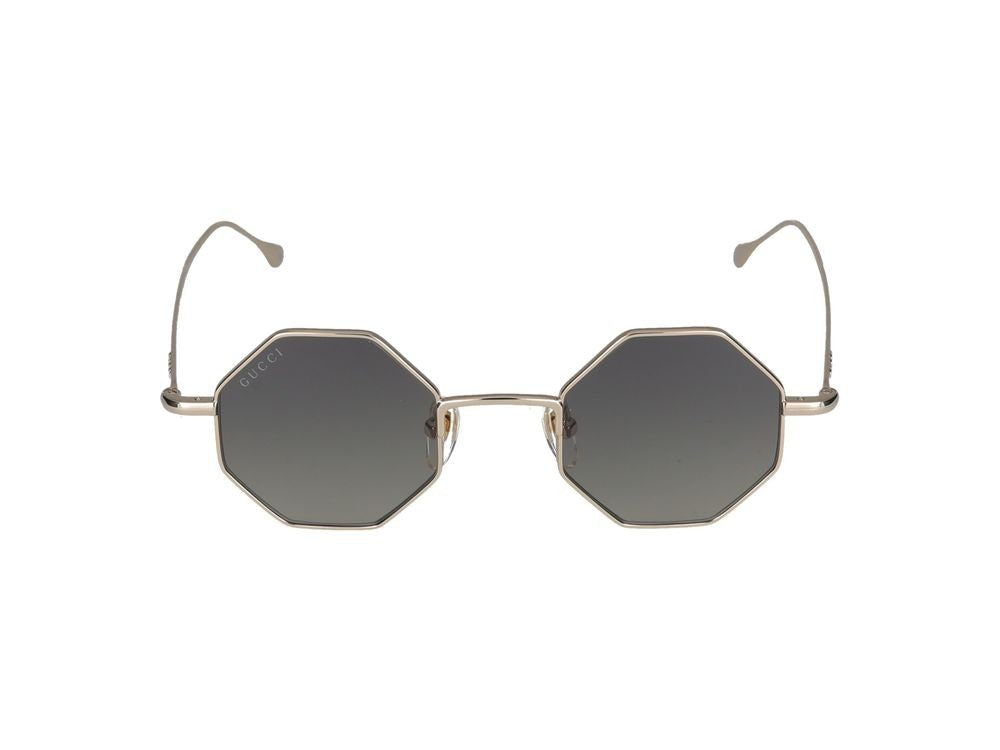 Gucci Sunglasses Gg1814s 001 Gold Gold Grey 41/22/145