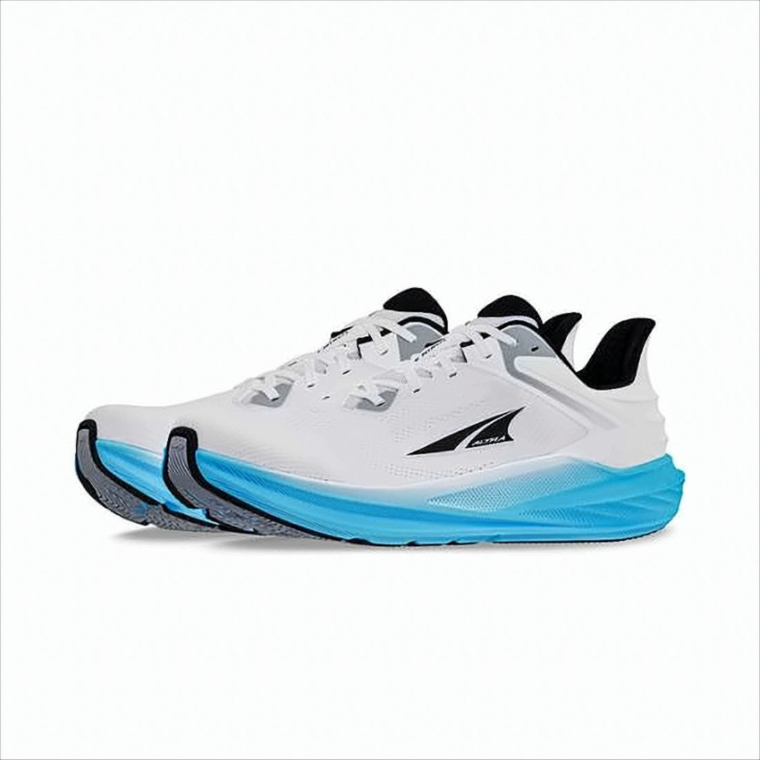 Altra Gradient Blue Mesh Sneakers With Cushioned Sole