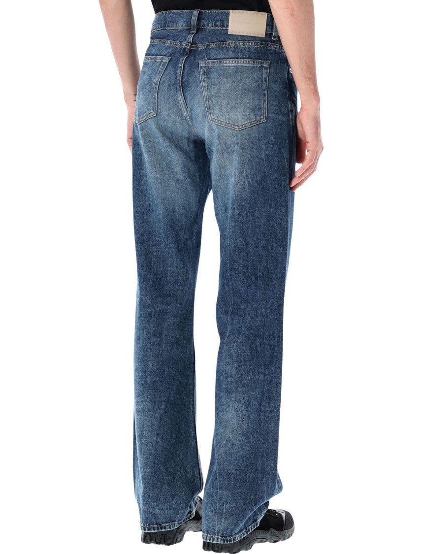 Our Legacy Carson Cut Relaxed Fit Whiskered Jeans
