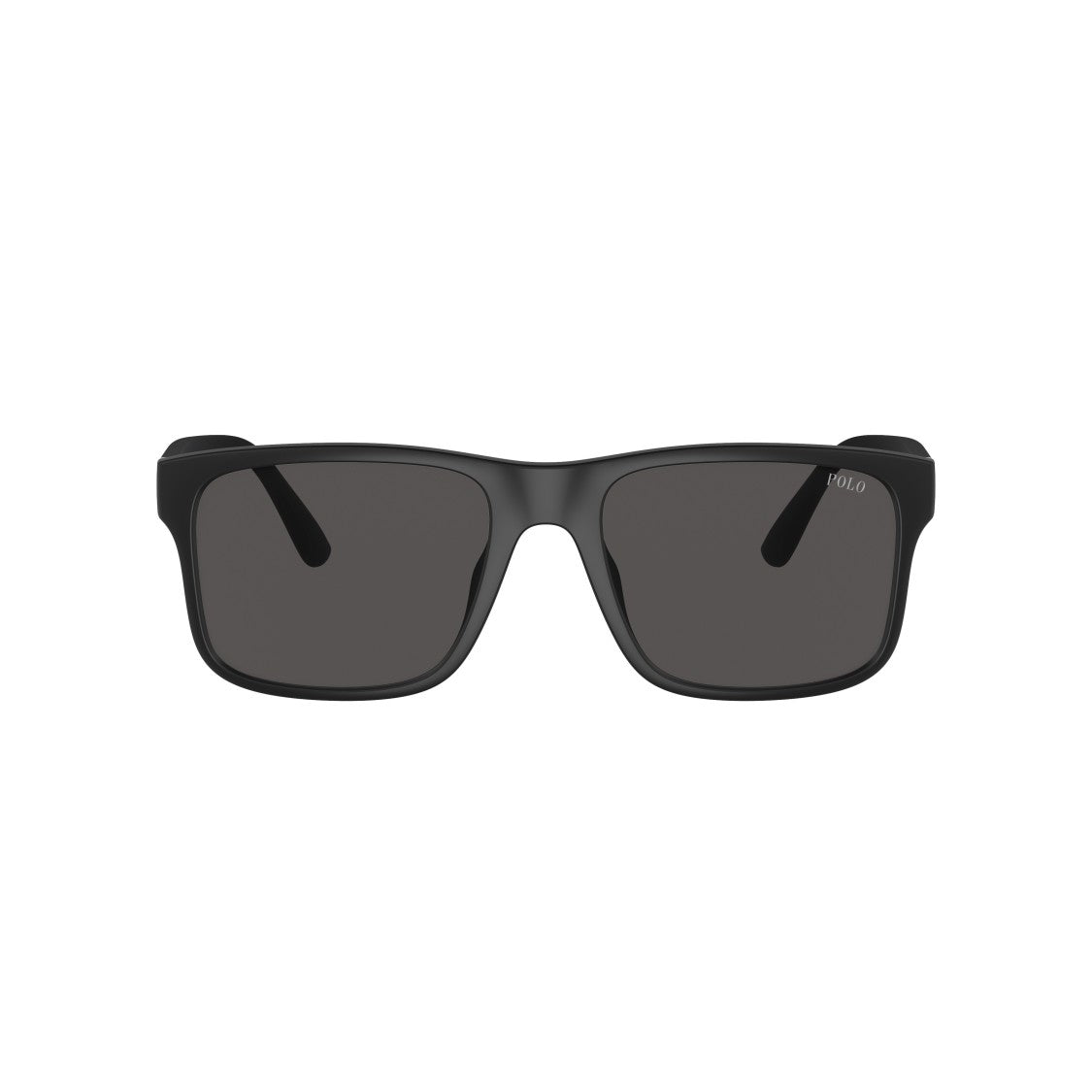 Polo Ralph Lauren 0Ph4195u Rectangular Matte Black Sunglasses