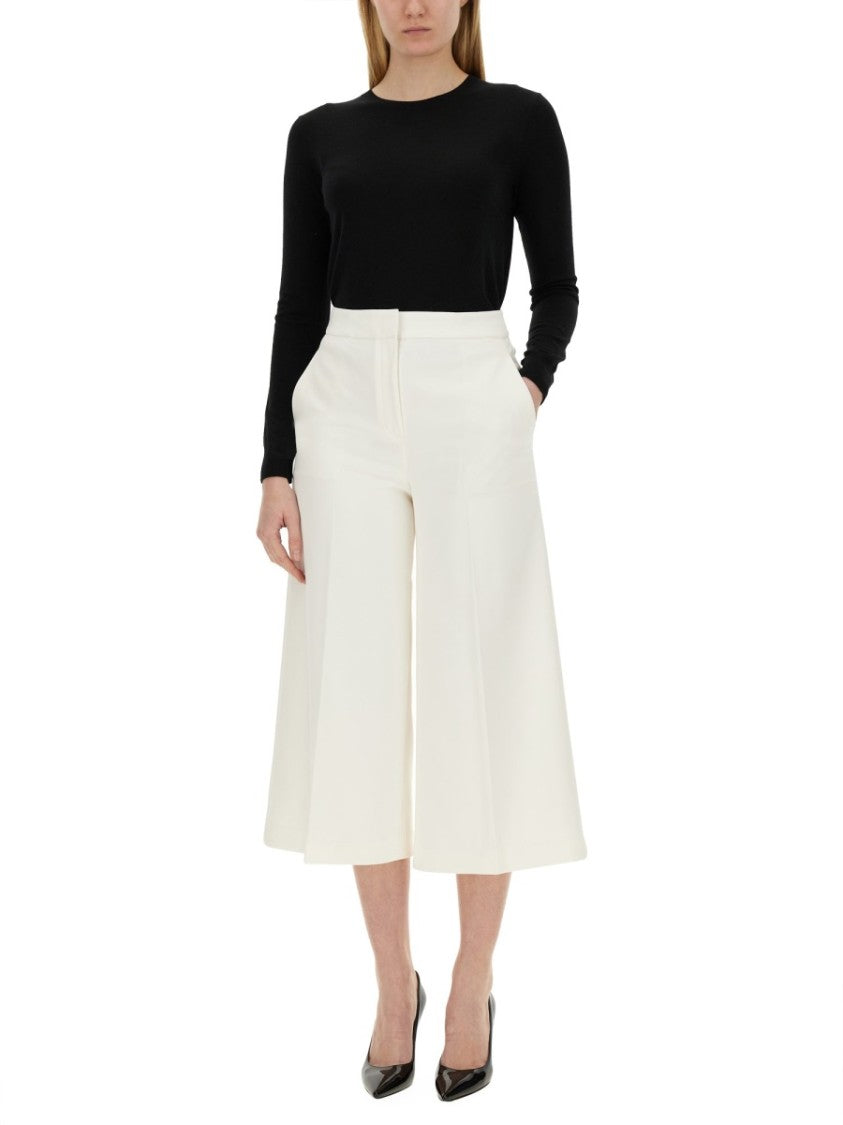 Theory Regular Fit Black Wool Sweater With Smooth Texture