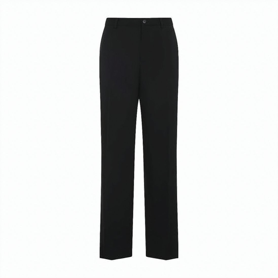 Balenciaga Straight-Leg Suit Pants With Satin Side Stripe