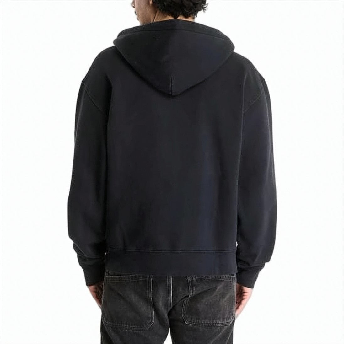 Our Legacy Relaxed-Fit Black Hoodie With Zipper