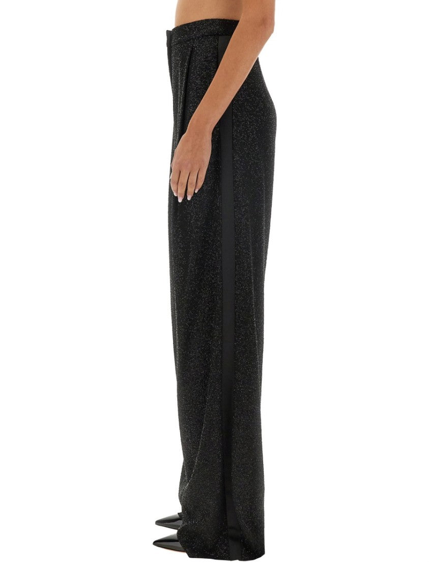 Max Mara Tailored Regular Fit Navigli Pants With Smooth Texture