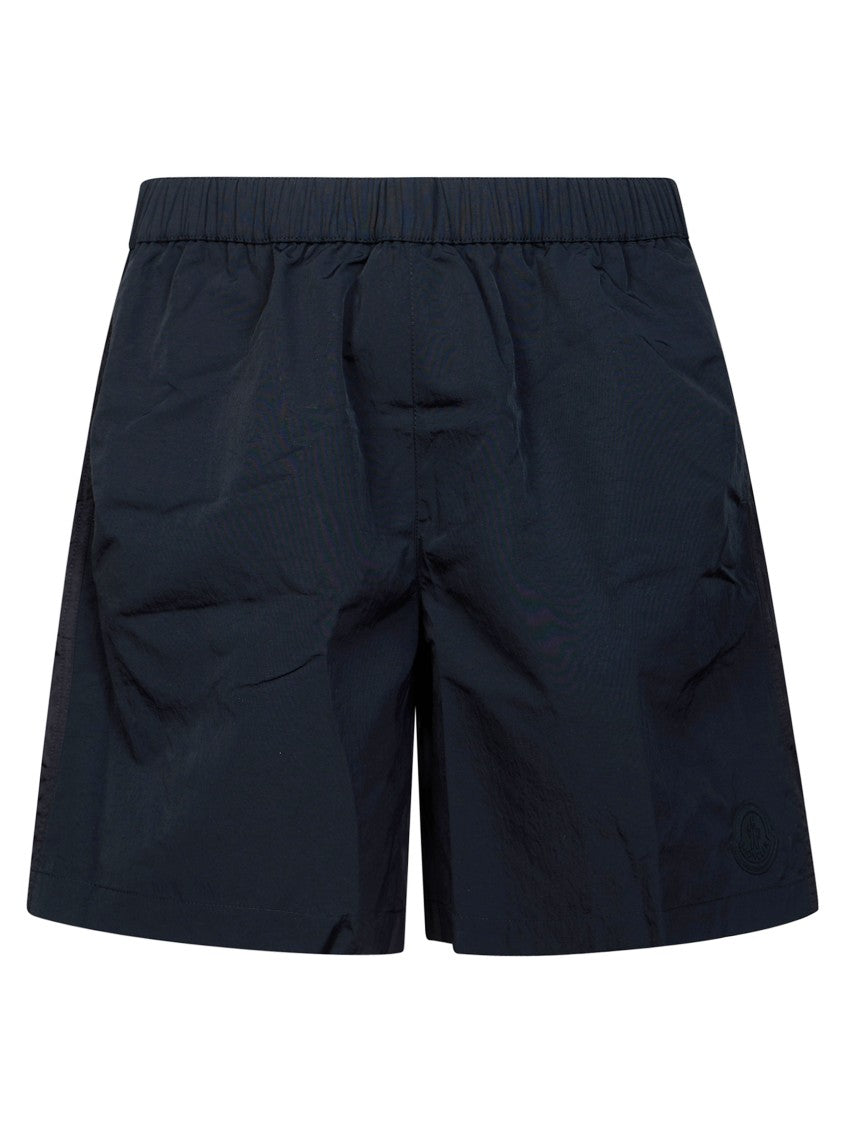 Moncler Black Swim Shorts