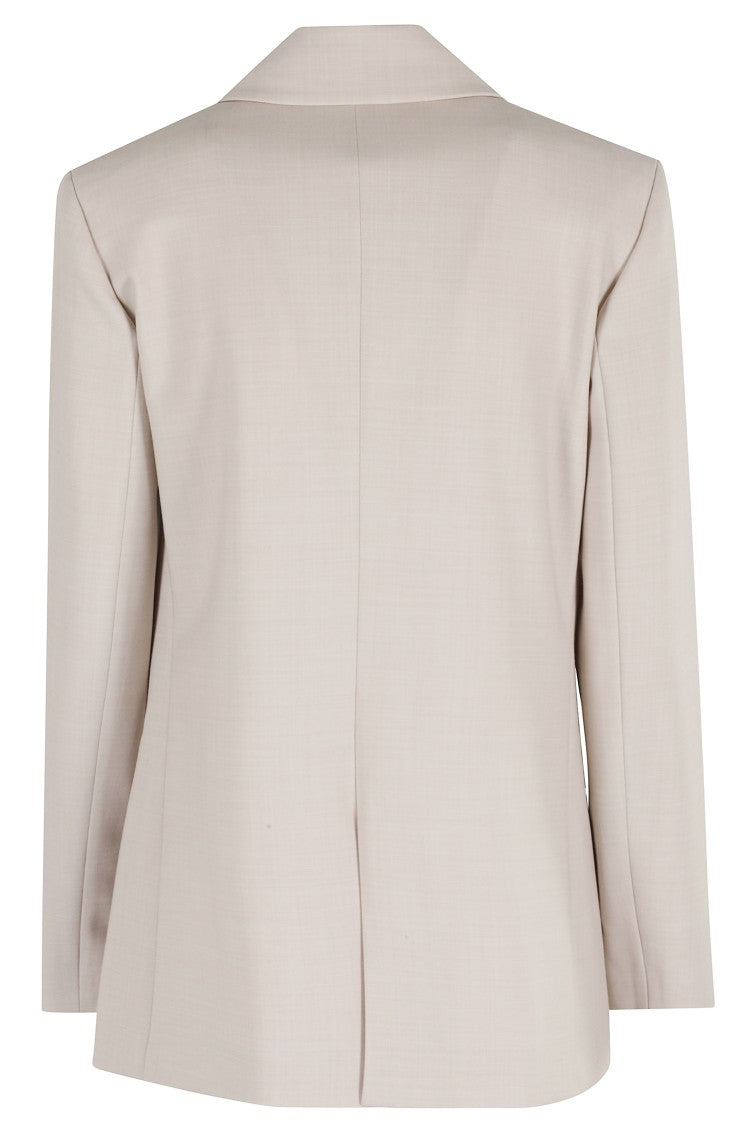 Antonelli Tailored Double-Breasted Blazer With Notched Lapel