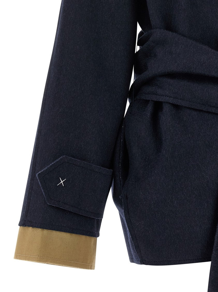 Maison Jejia Cashmere Wool Coat