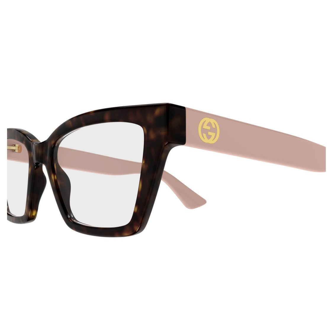 Gucci Gg1715o Oversized Tortoiseshell Frame Eyeglasses