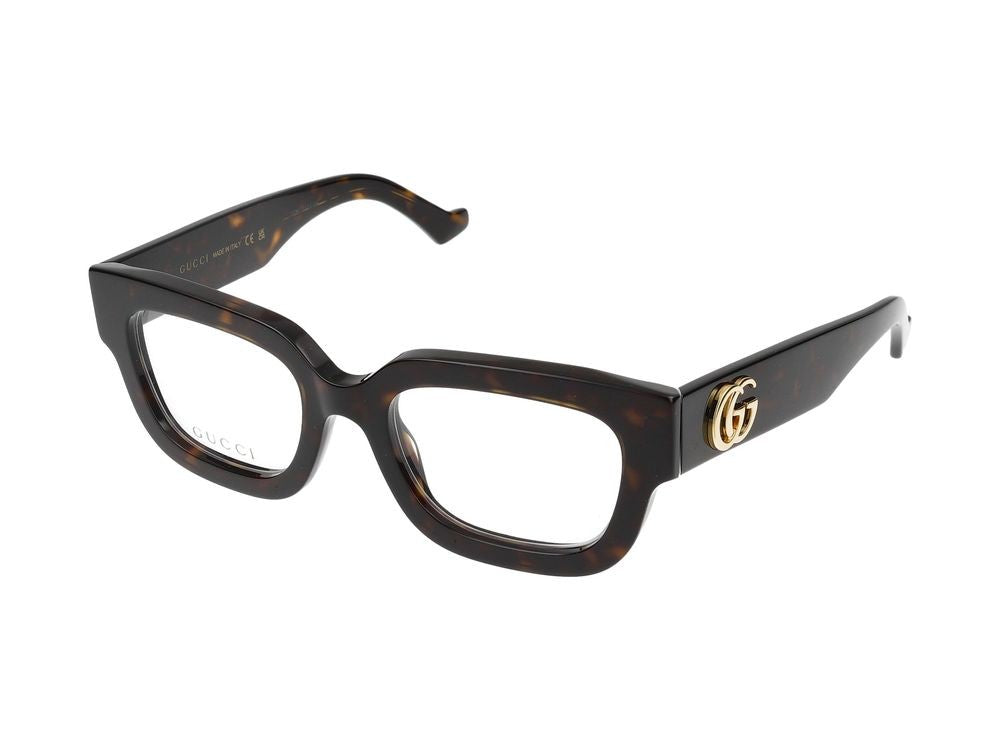 Gucci Eyeglasses Gucci Gg1548o 005 Havana Havana Transparent 52/21/145