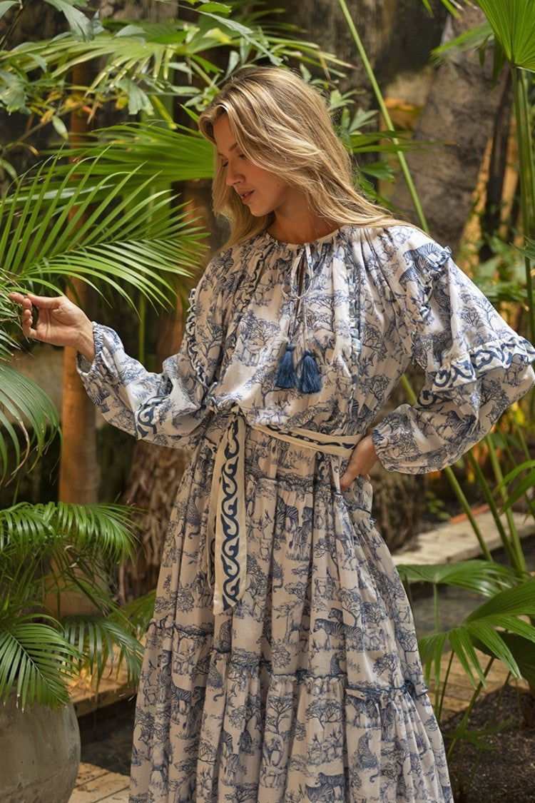 Miss June Long Dress Francesca