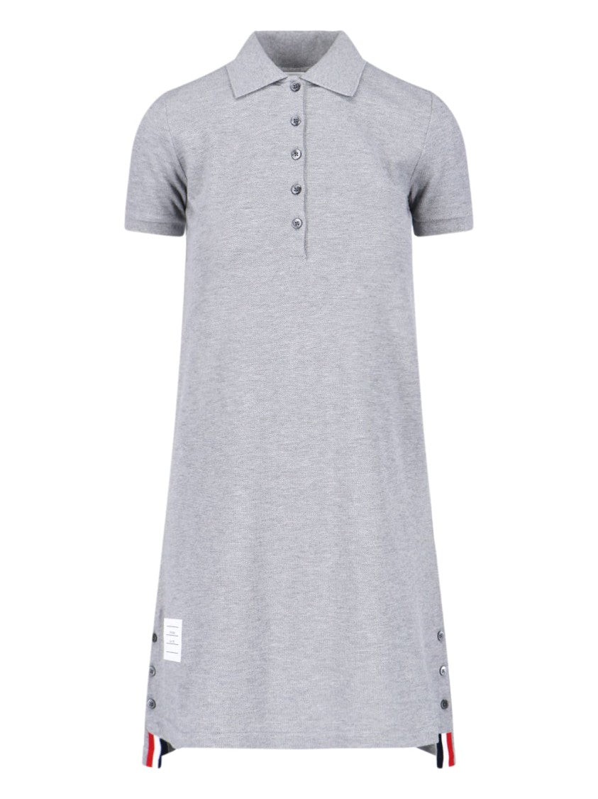 Thom Browne Mini Knit Dress – Grey