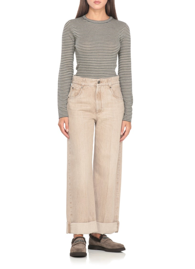 Brunello Cucinelli Leather Loafers