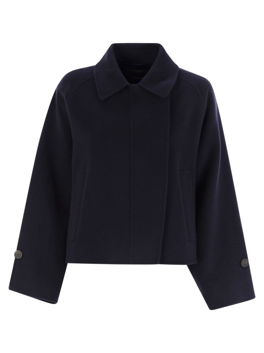 Max Mara Carella - Wool Drap Crop Coat