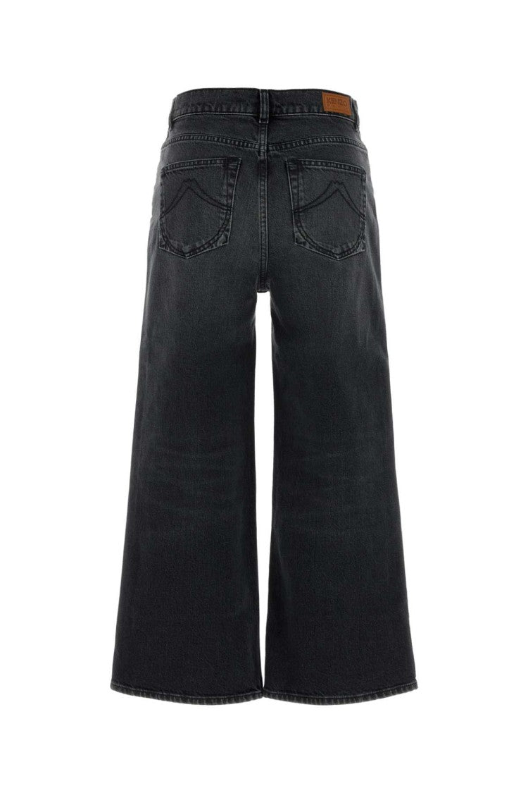 Kenzo Black Stretch Denim Jeans