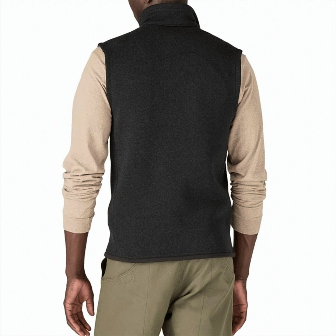 Patagonia Recycled Polyester Fleece Jacket With High Collar