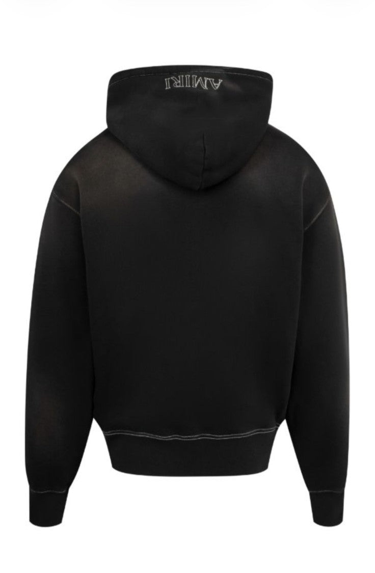 Amiri Black Outline Oversized Hoodie