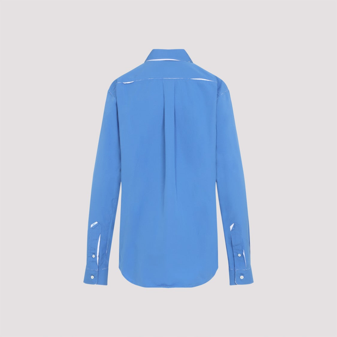 Miu Miu Periwinkle Blue Cotton Shirt