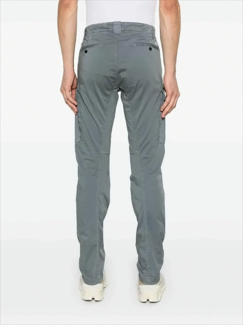 C.P. Company Straight-Fit Cargo Pants With Unique Logo Detail