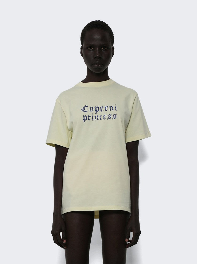 Coperni X Disney Princess Boxy Tee Yellow