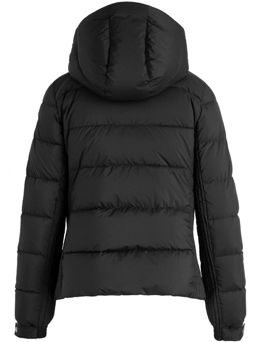 Tatras Mirel Ribbed-Panel High-Collar Down Jacket - Black