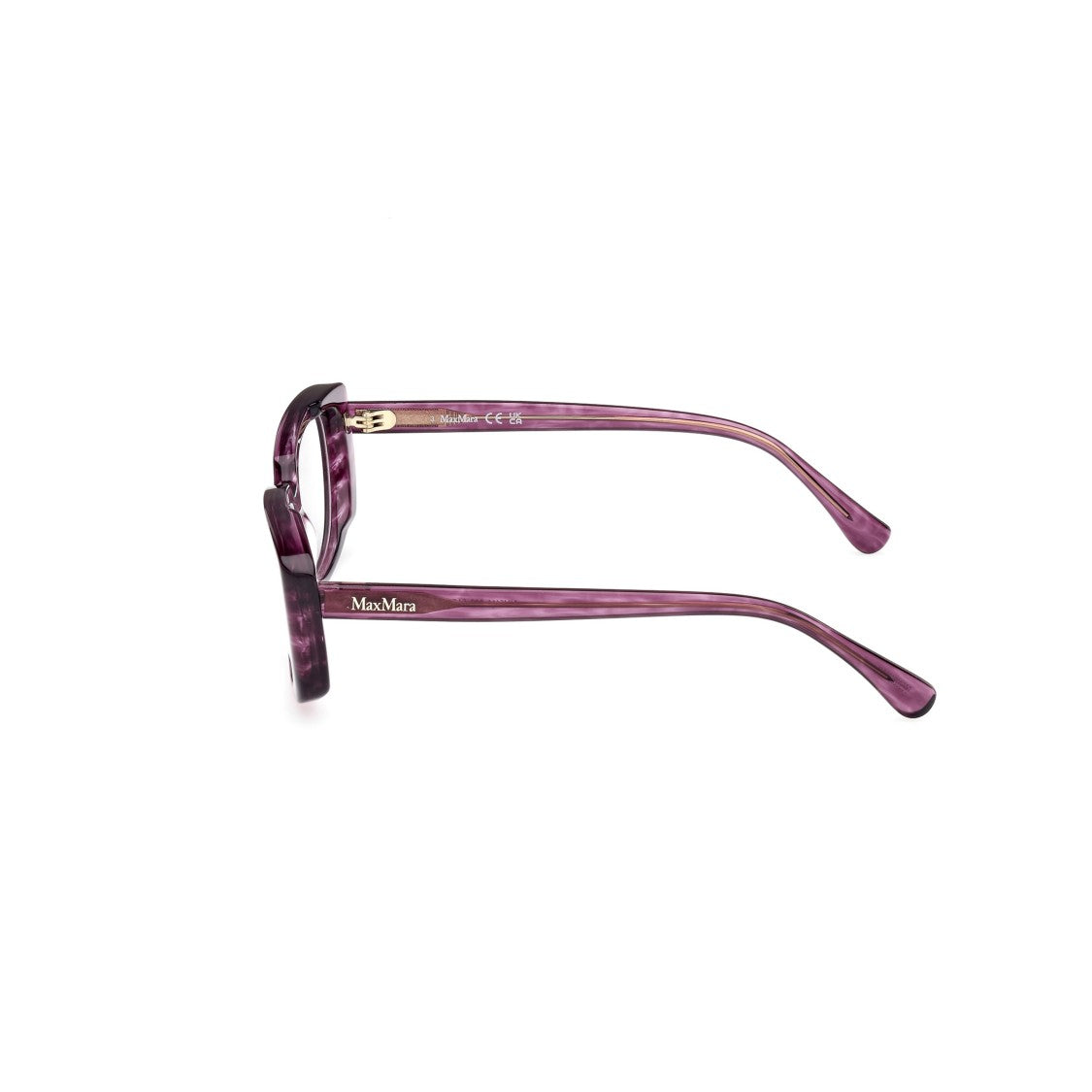 Max Mara Mm5114 54083 Bold Rectangular Eyeglasses