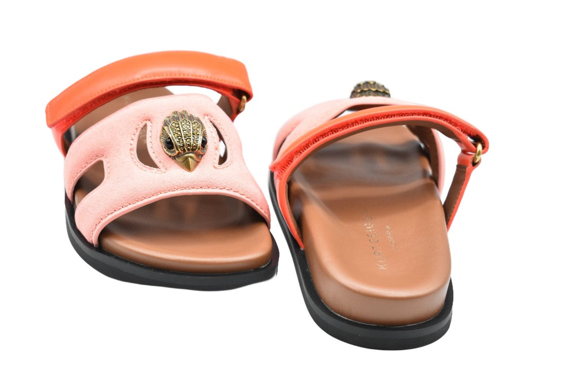 Kurt Geiger Open-Toe Sandals With Eye-Shaped Metallic Embellishment