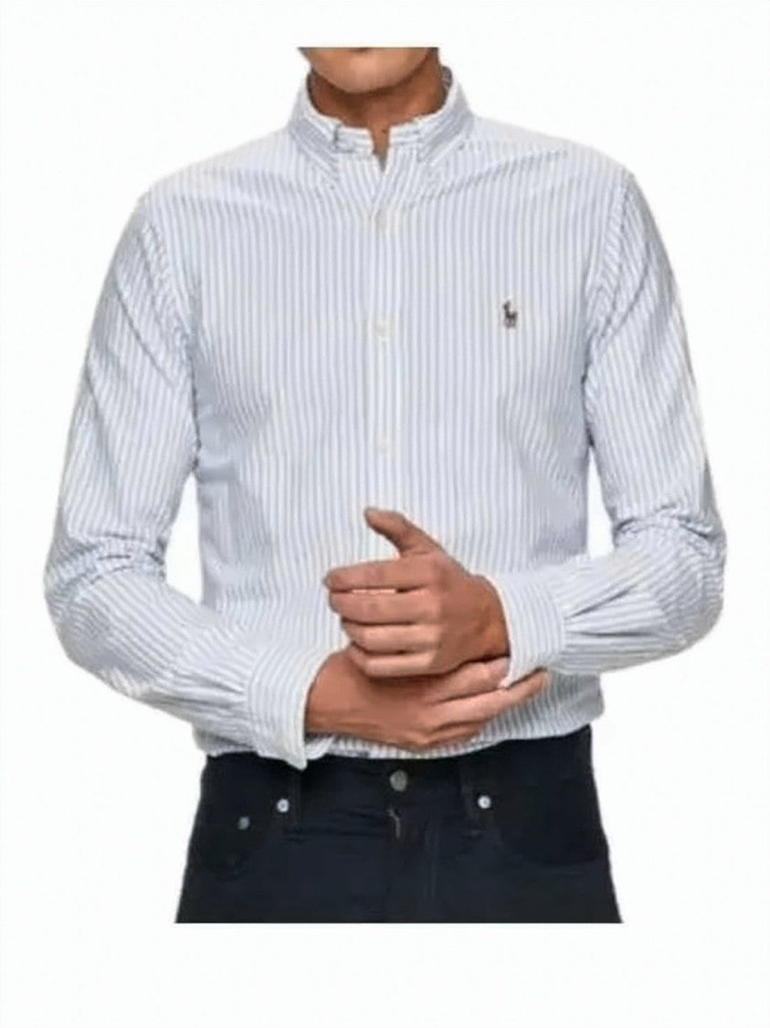 Polo Ralph Lauren Long-Sleeve Classic Stripe Tailored Shirt