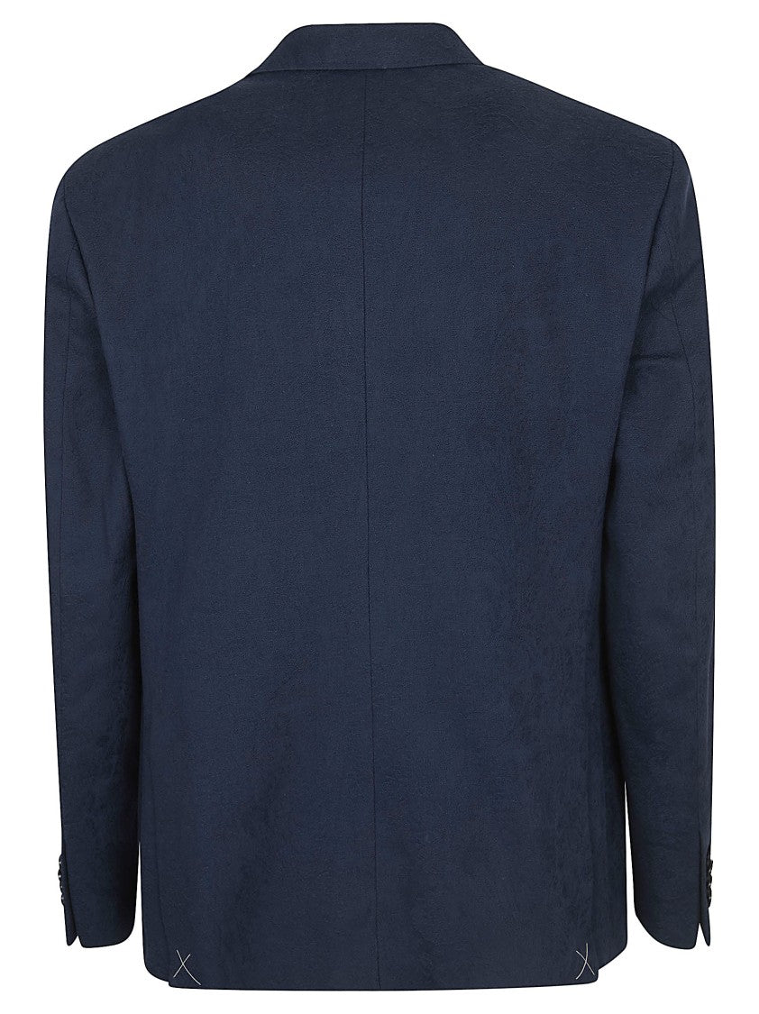 Etro Single-Breasted Stretch Cotton Drill Etro Jacket
