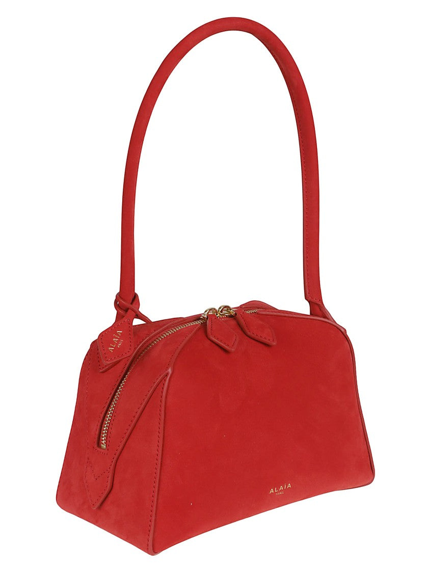 Alaïa Small Structured Bowling Bag With Tubular Handle