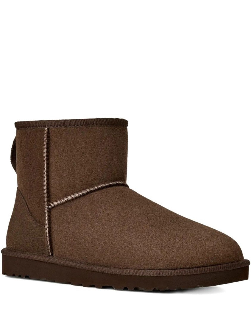 Ugg Ankle-Height Brown Suede Boots