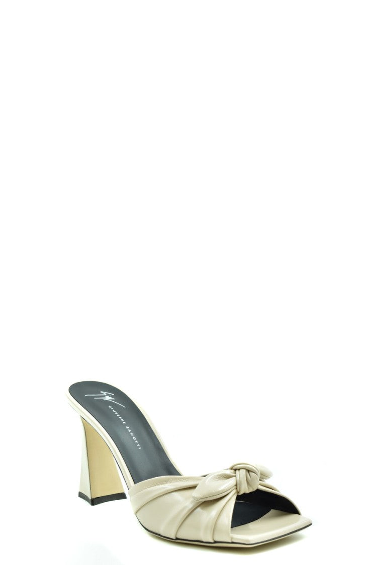 Giuseppe Zanotti Vanilla Leather Heeled Sandal