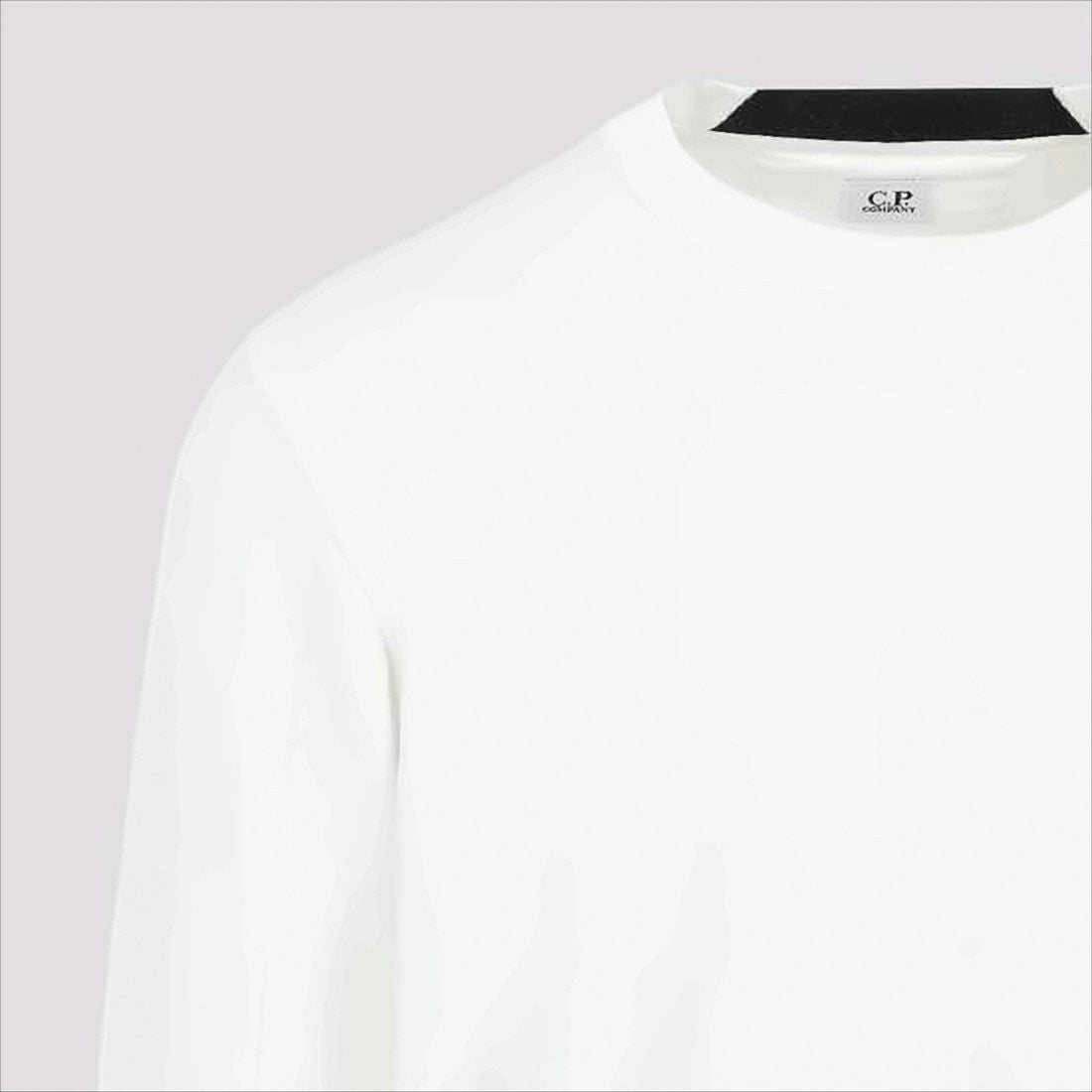 C.P. Company Long-Sleeve Minimalist Cotton T-Shirt With Zippered Pocket