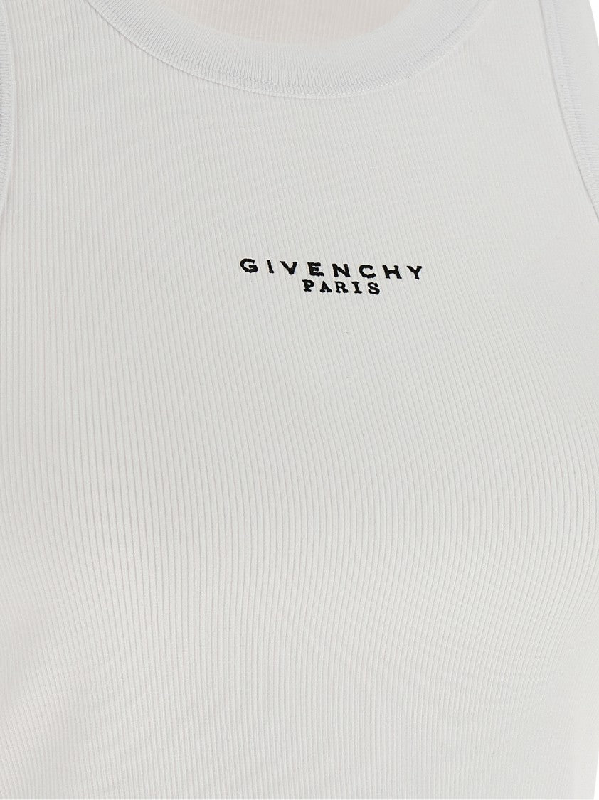 Givenchy ' Paris' Print Top