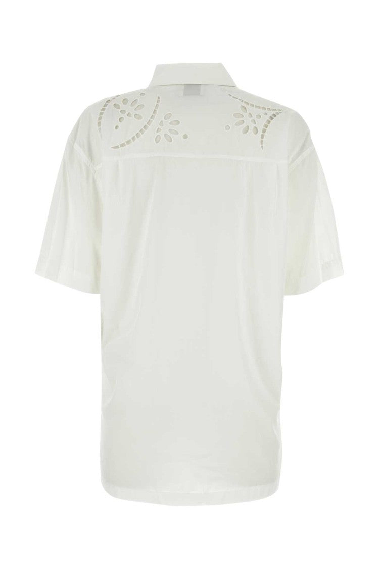 Isabel Marant White Modal Blend Bilya Shirt